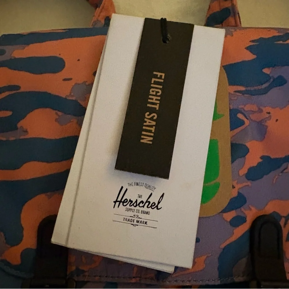 NEW Herschel Supply Company Camo Mini Backpack Recycled Flight Satin Retreat
